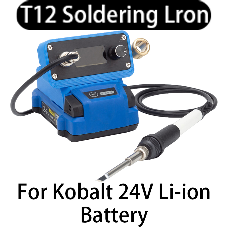 Soldering Station T12 Oled - Stazione saldante T12 con saldatore STC