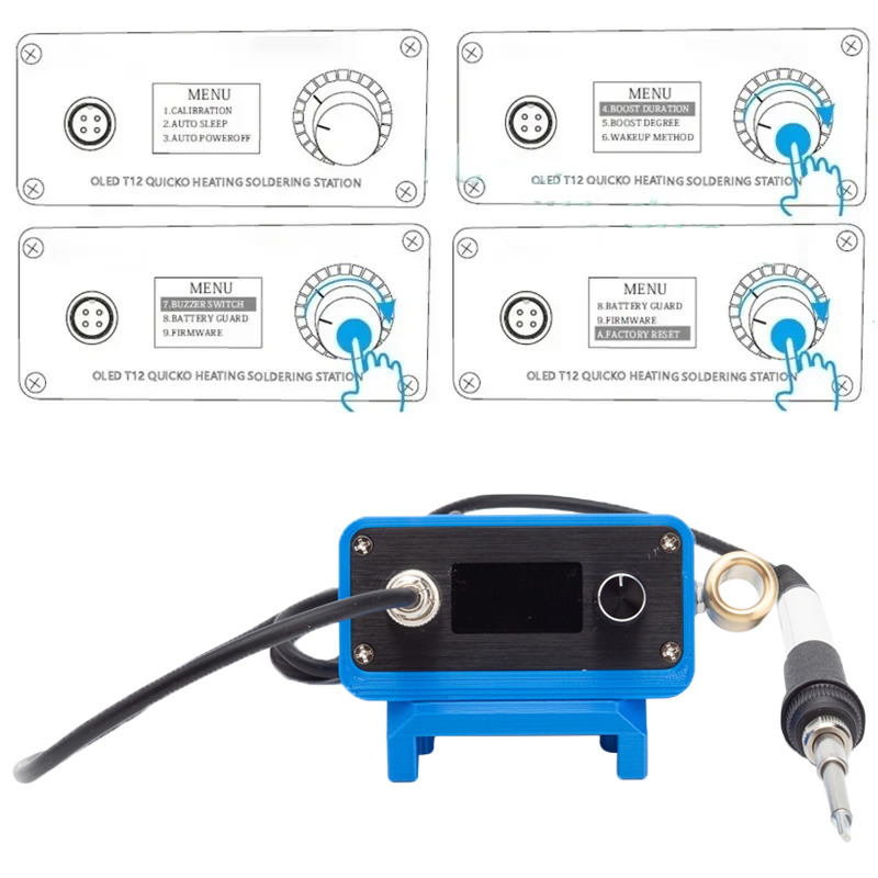 Stazione saldante T12 con sald - Soldering Station T12 Oled recensione e prezzo