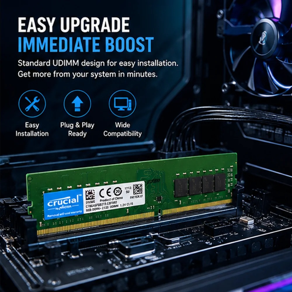 Memoria RAM Crucial per Deskto - Khadas Vim4 8Gb recensione e prezzo