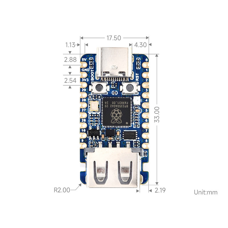 Raspberry Pi Pico 2 RP2350-USB - Banana Pi Bpi-M5 recensione e prezzo